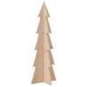 Wooden Christmas Tree for Decoration - 112 cm Solid Pine