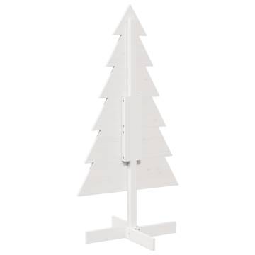 Wooden Christmas Tree for Decoration - 120 cm Solid Pine