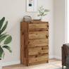 Stylish Old Wood Drawer Cabinet - 60x36x103 cm | HipoMarket