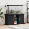 Aquarium Stand Black 121x41x58 cm Engineered Wood Colour black Size 121 x 41 x 58 cm 