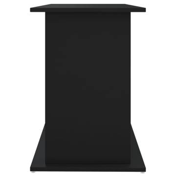 Aquarium Stand Black 121x41x58 cm - Engineered Wood