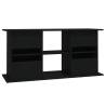 Aquarium Stand Black 121x41x58 cm - Engineered Wood