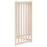 Dog Gate Foldable 3 Panels 150 cm Solid Wood Fir - Safe & Durable