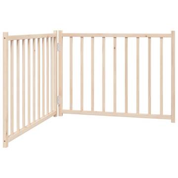 Dog Gate Foldable 2 Panels 160 cm – Solid Wood Fir | HipoMarket