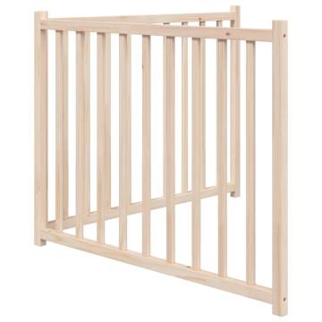 Dog Gate Foldable 2 Panels 160 cm – Solid Wood Fir | HipoMarket