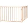 Dog Gate Foldable 2 Panels 160 cm – Solid Wood Fir | HipoMarket