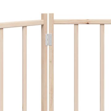 Dog Gate Foldable 2 Panels 160 cm – Solid Wood Fir | HipoMarket