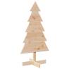 Wooden Christmas Tree Decoration - 100 cm Solid Pine | HipoMarket