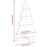 Wooden Christmas Tree for Decoration - White 80 cm | HipoMarket