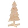 Wooden Christmas Tree - 80 cm Solid Pine Decor | HipoMarket