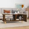 Coffee Table Smoked Oak - Stylish & Functional | HipoMarket