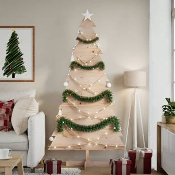 Wooden Christmas Tree 180 cm - Solid Pine Decor | Hipomarket