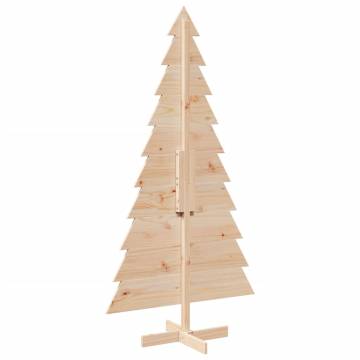 Wooden Christmas Tree 180 cm - Solid Pine Decor | Hipomarket