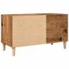 Record Cabinet Old Wood | Stylish Vinyl Storage 84.5x38x48 cm