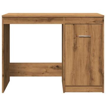 Desk Artisan Oak 100x50 cm | Modern Engineered Wood Furniture