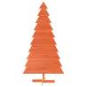 Wooden Christmas Tree for Decoration - Wax Brown 180 cm