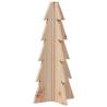 Wooden Christmas Tree 49cm - Solid Pine Holiday Decoration