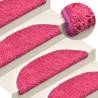  Carpet Stair Treads 15 pcs Pink 56x17x3 cm Colour pink Size 56 x 17 x 3 cm Quantity in Package 15 