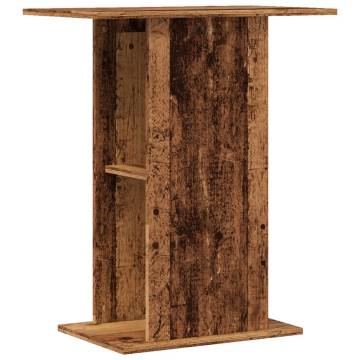 Aquarium Stand Old Wood - Stylish & Durable | Hipo Market