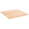 Table Top 90x90x2.5 cm Solid Wood Pine Square Colour natural Size 90 x 90 x 2.5 cm Quantity in Package 1 