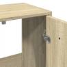 4 Piece Bathroom Furniture Set - Sonoma Oak Engineered Wood