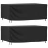  Garden Furniture Covers 2 pcs Black 240x140x90 cm Waterproof 420D Size 240 x 140 x 90 cm Quantity in Package 1 