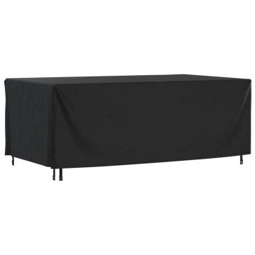 Waterproof Garden Furniture Covers - 240x140x90 cm - 2 pcs Black