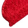 Stair Mats 10 pcs 56x17x3 cm Red | Non-Slip Protection