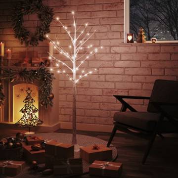 LED White Birch Tree - 72 Warm White LEDs 150cm | HipoMarket