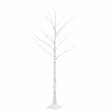 LED White Birch Tree - 72 Warm White LEDs 150cm | HipoMarket