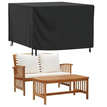 Waterproof Garden Furniture Covers - 2 pcs Black 135x135x90 cm