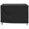 Waterproof Garden Furniture Covers - 2 pcs Black 135x135x90 cm