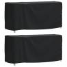  Garden Furniture Covers 2 pcs Black 180x70x90 cm Waterproof 420D Size 180 x 70 x 90 cm Quantity in Package 1 