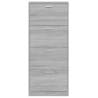 Shoe Cabinet Grey Sonoma 59x17x150 cm | Stylish Storage Solution