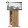 Stylish Aquarium Stand in Artisan Oak - 36x60.5x72.5 cm