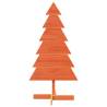 Wooden Christmas Tree Wax Brown 120 cm | Unique Holiday Decoration