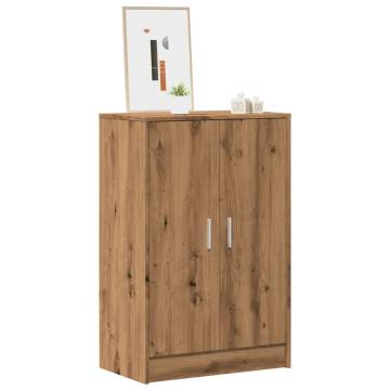 Shoe Cabinet Artisan Oak - Elegant Storage Solution | HipoMarket