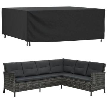 Waterproof Garden Furniture Covers - 2pcs Black 250x210x90 cm