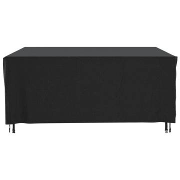 Waterproof Garden Furniture Covers - 2pcs Black 250x210x90 cm