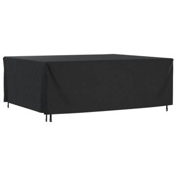 Waterproof Garden Furniture Covers - 2pcs Black 250x210x90 cm