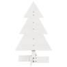 Wooden Christmas Tree Decoration - 60 cm White Solid Pine