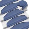  Stair Mats 10 pcs 65x24x4 cm Blue Colour blue Size 65 x 24 x 4 cm Quantity in Package 10 