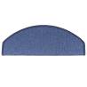 Stair Mats 10 pcs 65x24 cm Blue - Non-Slip & Washable