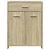 4 Piece Bathroom Furniture Set in Sonoma Oak | Hipomarket