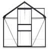 Anthracite Aluminium Greenhouse 7.03 m² - Durable & Spacious