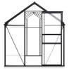 Anthracite Aluminium Greenhouse 7.03 m² - Durable & Spacious