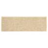 Self-Adhesive Sisal-Look Stair Mats - 15 pcs Light Beige