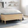 Storage Bench Sonoma Oak - Stylish & Functional 102x42x46 cm