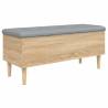 Storage Bench Sonoma Oak - Stylish & Functional 102x42x46 cm