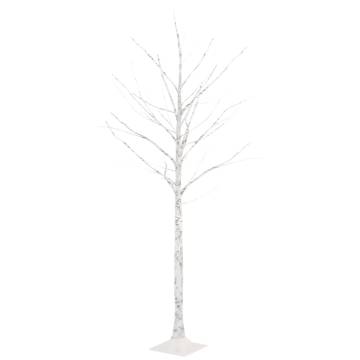 LED White Birch Tree with 96 Warm White LEDs - 180 cm